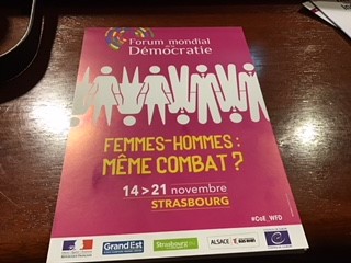 world democracy forum flyer